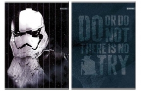 Zeszyt A5 w kratkę 80 kartek Star Wars 5 sztuk