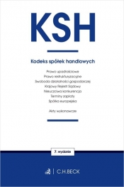 Kodeks spółek handlowych oraz ustawy towarzyszące