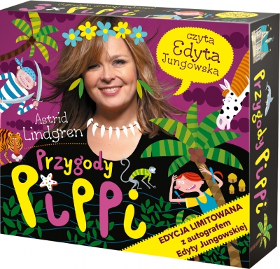 Przygody Pippi (3xCD - edycja limitowana z autografem) (książka audio)