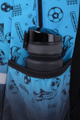 Coolpack, Plecak szkolny Prime Pro - Game Over Gradient Blue (F162008)