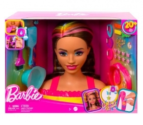 Barbie Głowa do stylizacji Neonowa Brąz (HMD80)