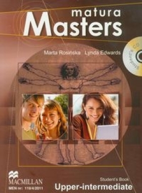 Matura Masters Upper-Intermediate. Student's book z płytą CD - Rosińska Marta, Edwards Lynda