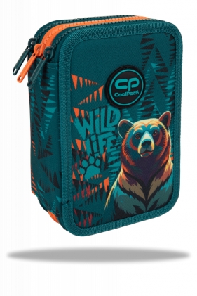 Coolpack, Piórnik potrójny z wyposażeniem Jumper 3 - Bear (F067968)