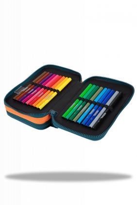 Coolpack, Piórnik potrójny z wyposażeniem Jumper 3 - Bear (F067968)