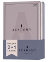 Brulion Academy A5/96K - kratka 3szt
