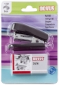 Zszywacz Mini Novus czarny + zszywki 24/6