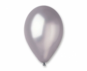 Balon gumowy 50 szt. srebrny 33cm 13cal (GM120/38)