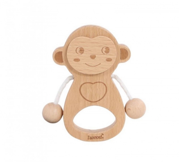 Grzechotka małpka drewniana (Z2006)