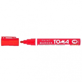 Marker olejny Toma 2,5 mm - czerwony (TO-44022)