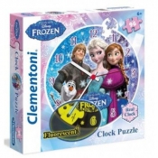 Puzzle Zegar Frozen 96 elementów (23021)