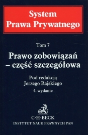 System Prawa Prywatnego Tom 7 Prawo zobowiązań - część szczegółowa