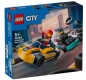 LEGO(R) CITY 60400 (4szt) Gokarty i kierowcy wyścig.