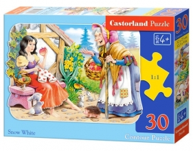 Puzzle konturowe Snow White 30 (03211)