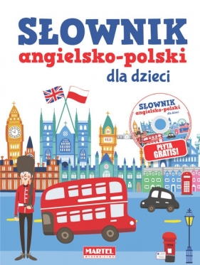 Słownik angielsko-polski dla dzieci z QR i CD - Sandecka Katarzyna