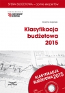 Klasyfikacja budżetowa 2015 Książka z płytą CD Gąsiorek Krystyna