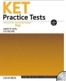 KET Practice Tests with key + CD OXFORD Sue Ireland, Annette Capel