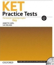 KET Practice Tests with key + CD OXFORD - Sue Ireland, Capel Annette
