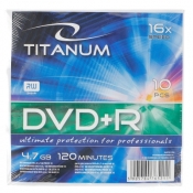 Płyta dvd Titanum Nośnik danych Płyta DVD+R 4,7 GB x16 (x16 - Koperta 10)