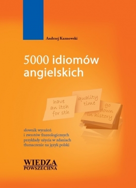 5000 idiomów angielskich - Kaznowski Andrzej