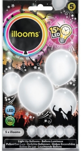 Balony LED Białe (ILL80025)