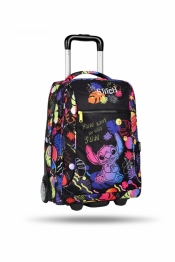 Coolpack, Plecak młodzieżowy na kółkach Compact Disney Black - Stitch (F086886)