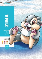 Art therapy. Kolorowanka antystresowa. Disney. Zima. Zagadkowe rysunki - Alexandre Karam (ilustr.)