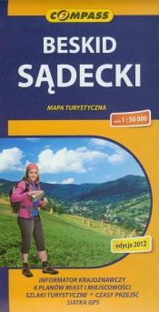 Beskid Sądecki Mapa turystyczna 1:50 000 - <br />