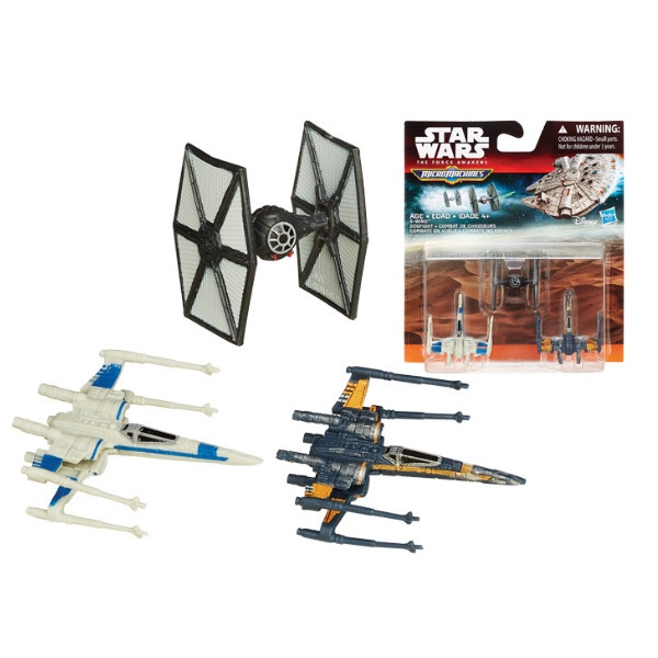HASBRO SW E7 Mini pojazd 3pack (B3500)
