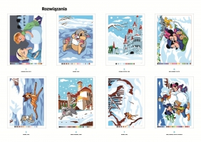 Art therapy. Kolorowanka antystresowa. Disney. Zima. Zagadkowe rysunki - Alexandre Karam