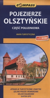 Pojezierze olsztyńskie część południowa skala 1:50000