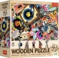 Puzzle drewniane 500+1 W świecie muzyki TREFL