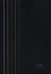 Zeszyt A4 Narcissus World of Colours w kratkę 80 kartek czarny