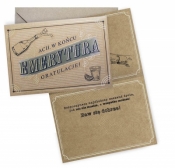 Karnet Emerytura vintage