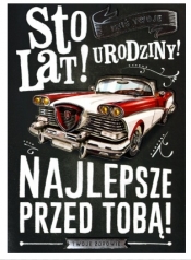 Karnet Sto lat! Dziś Twoje urodziny! Najlepsze przed Tobą! HM-200-1220