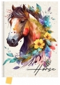 Pamiętnik Horse 14x18cm 80 kartek