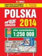 Polska 2014 Atlas samochodowy 1:250 000