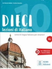 Dieci A1. Lezioni di italiano. Podręcznik - Euridice Orlandino, Ciro Massimo Naddeo