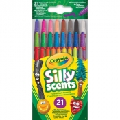 Kredki wykręcane Silly Scents Mini 21 sztuk