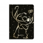 Zeszyt A5 32k.kratka Disney Gold kratka Stitch wzór 3