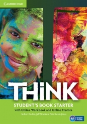 Think Starter Student's Book with Online Workbook and Online practice - Herbert Puchta, Jeff Stranks, Peter Lewis-Jones