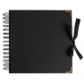  Album do zdobienia 20x20cm 30K czarny