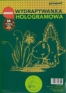  Wydrapywanka hologramowa A4 złoto-zielona
