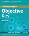 Objective Key Workbook without Answers Capel Annette, Sharp Wendy