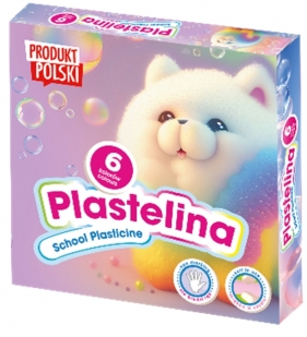 Plastelina szkolna - Pieski, 6 kolorów
