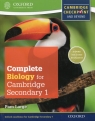 Complete Biology for Cambridge Secondary 1 Student's Book Pam Large