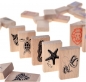 Gra drewniana - Mahjong, 49el.