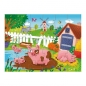 Puzzle - Prosięta nad stawem, 30 el. (DOB2213)