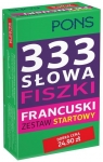  333 Słowa Fiszki Francuski Zestaw startowy