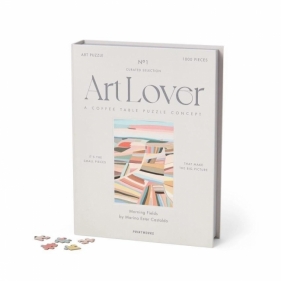 Puzzle 1000 Art Lover Book - Morning Fields