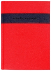 Kalendarz Nauczyciela A5 2021/2022 Cross czerwony